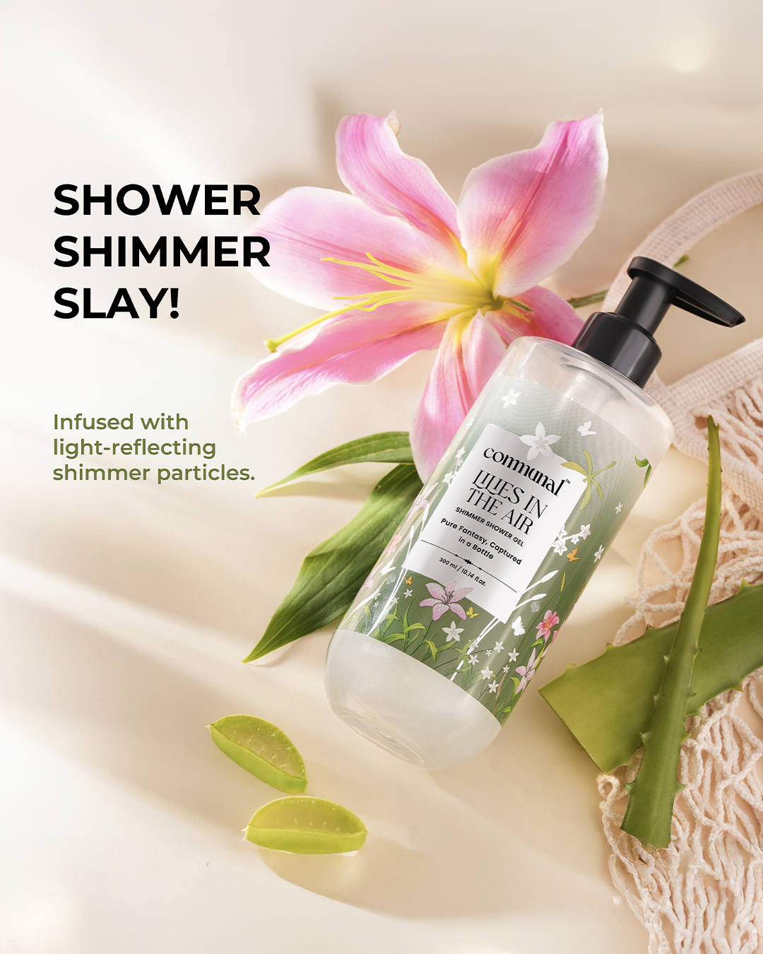 Lillies in the Air Shimmer Shower Gel