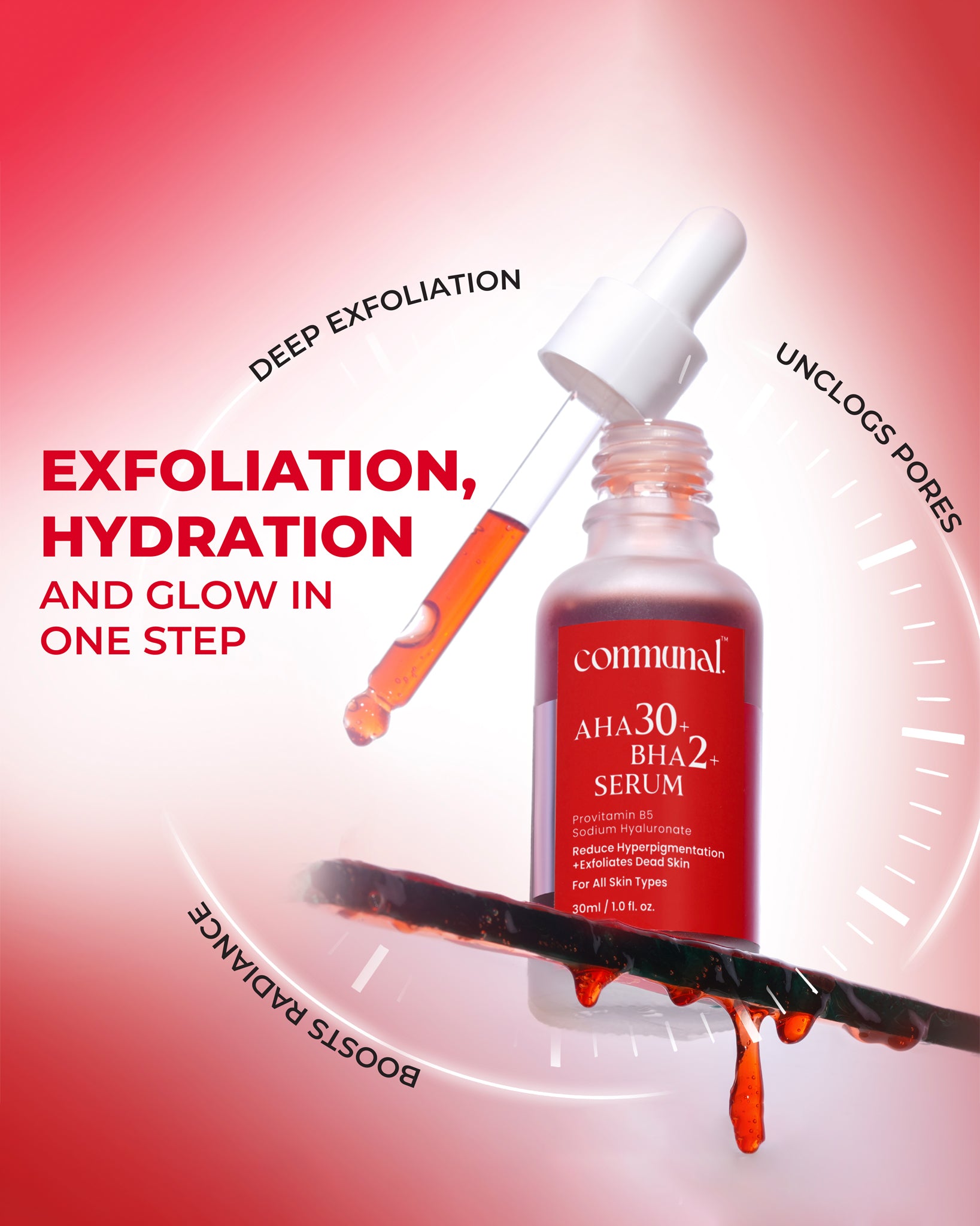 30% AHA + 2% BHA Face Serum