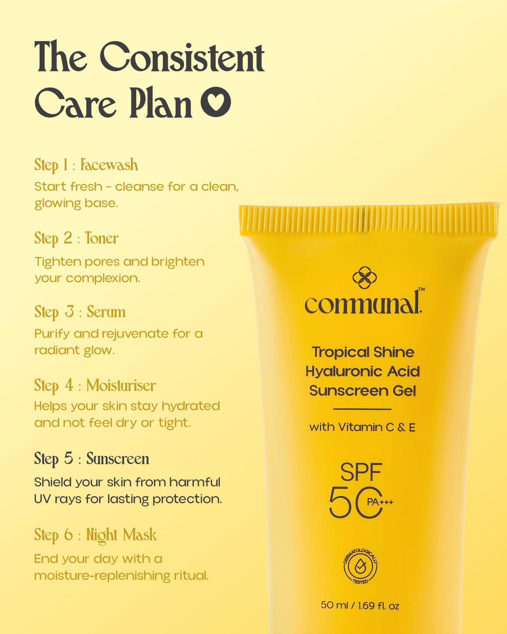 Tropical Shine Sunscreen Gel