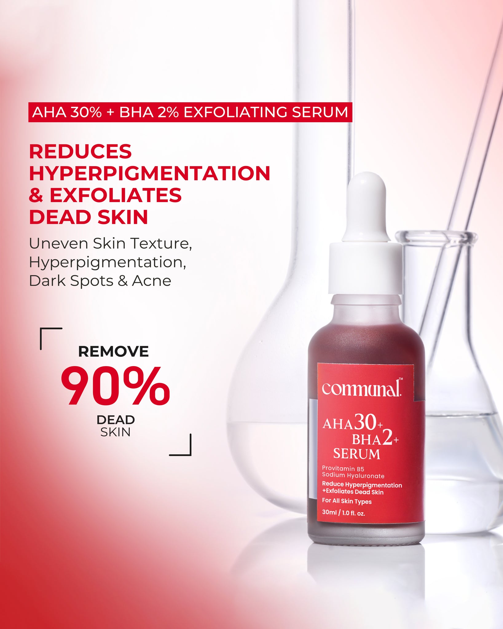 30% AHA + 2% BHA Face Serum