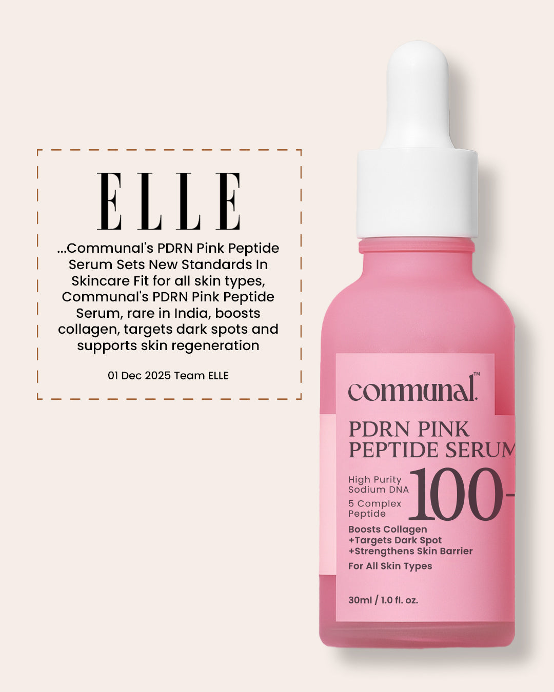PDRN Pink Peptide Face Serum