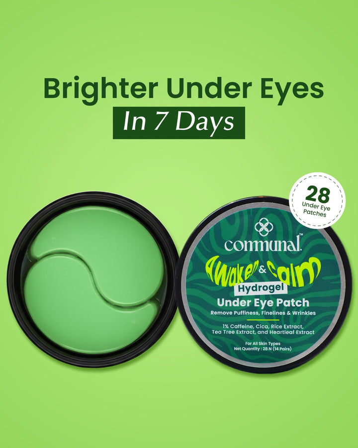 Awaken & Calm Hydrogel Under Eye Patches with Heartleaf Extract